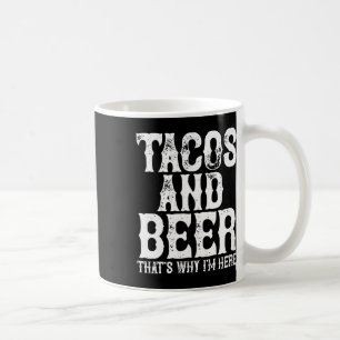Taza De Café Tacos Y Cervezas Bebidas Borracho Cinco De Mayo Ho