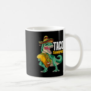 Taza De Café Tacosaurus Taco Dinosaur T Rex Funny Cinco De Mayo