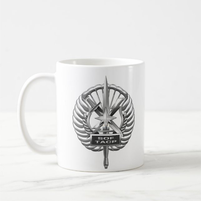 Taza De Café TACP Mug Fiesta de control de aire táctico SOF (Izquierda)
