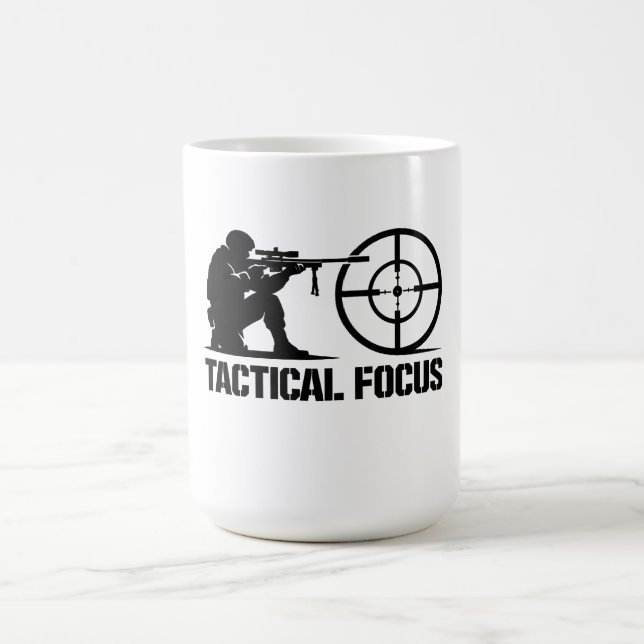 Taza De Café Tactical Focus Sniper Target  (Centro)