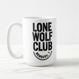Taza De Café Táctico Lobo Solitario Veterano Milit