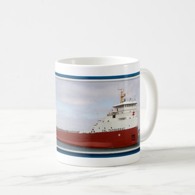 Taza De Café Tadoussac rojo (Anverso derecho)