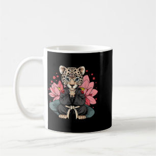 Taza De Café Taekwondo Leopardo Kickboxing Animall Jiu-Jitsu