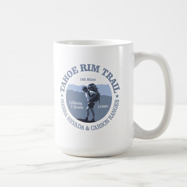 Taza De Café Tahoe Rim Trail (Derecha)