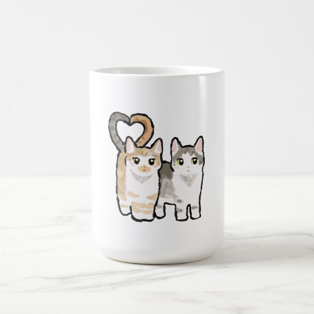 Taza De Café Tail of Love (Centro)