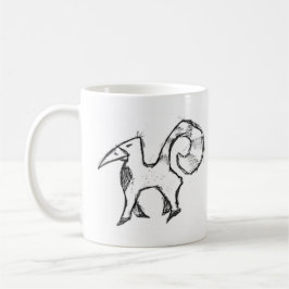 Taza De Café Tail Tail Toucan Sketch Coffee Mug