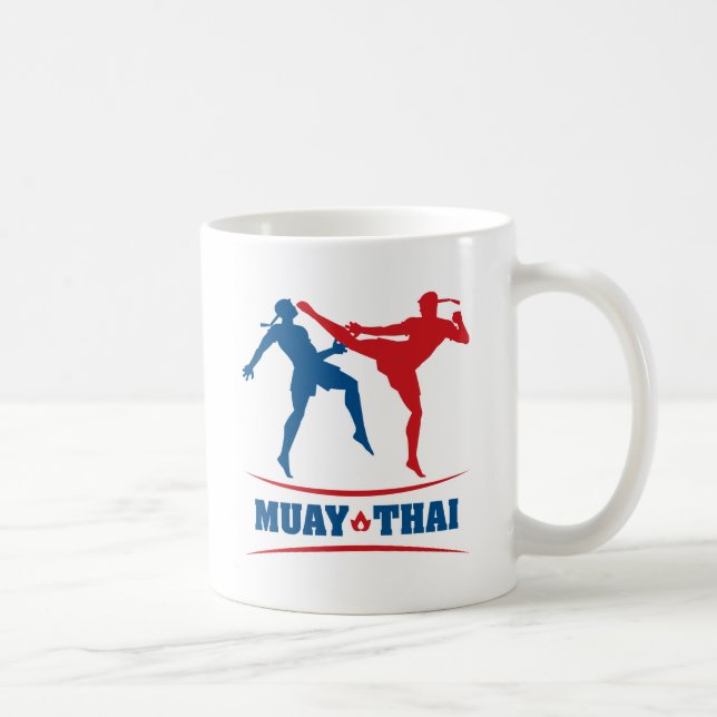 Taza De Café Tailandés de Muay (Derecha)