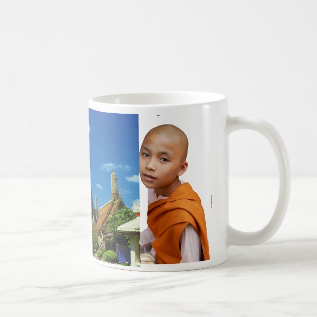 Taza De Café Tailandia, Bangkok, gran pagoda (Derecha)