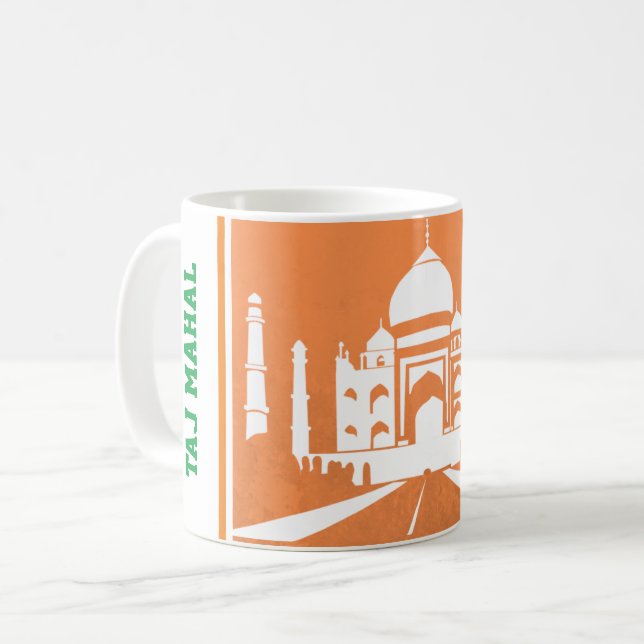 Taza De Café Taj Mahal Mug (Anverso izquierdo)