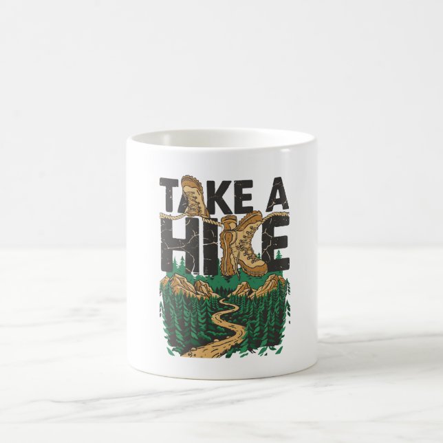 Taza De Café Take a Hike (Centro)