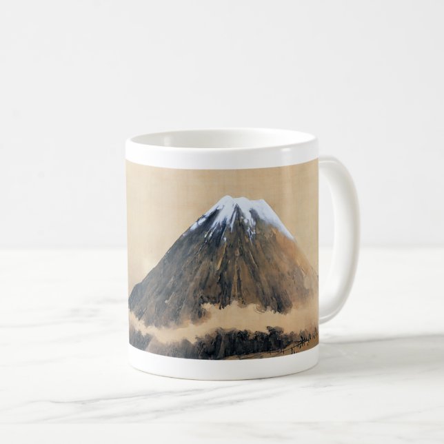 Taza De Café Takeuchi Seiho , “ Fuji ” (Anverso derecho)