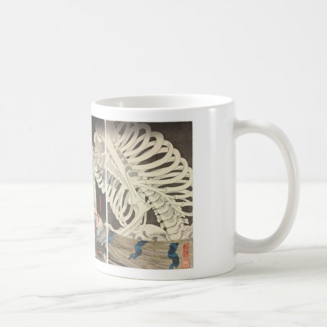 Taza De Café Takiyasha la bruja y el espectro esquelético (Derecha)