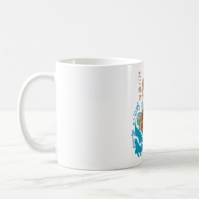 Taza De Café Takoyaki en la ola (Izquierda)