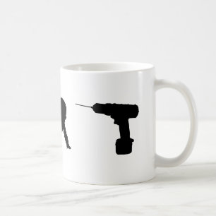 Taza De Café Taladro del bebé del taladro