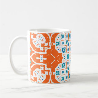 Taza De Café Talavera mexicana: Cerámica antigua sin soldadura