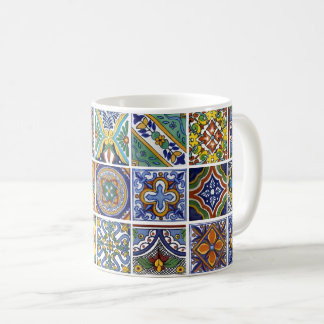 Taza De Café Talavera Tiles Mug