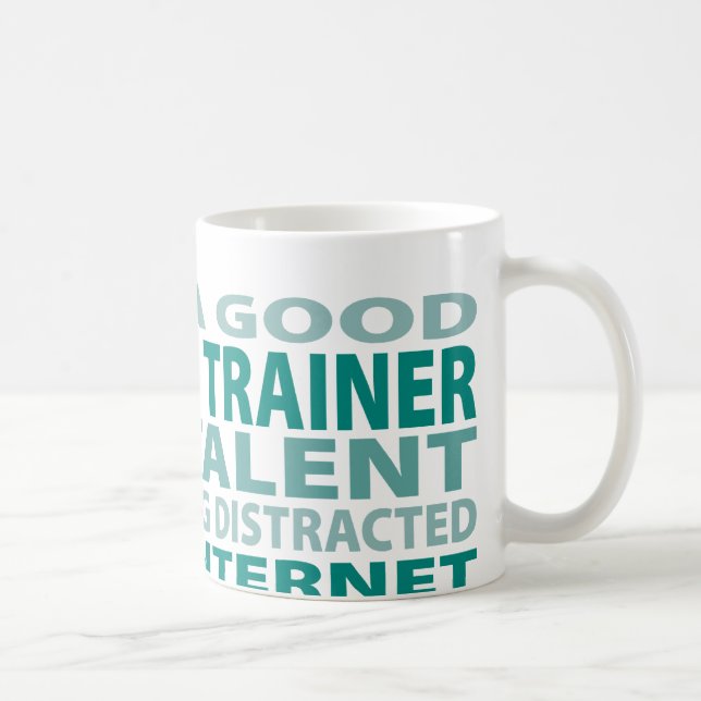 Taza De Café Talento atlético del instructor el 3% (Derecha)