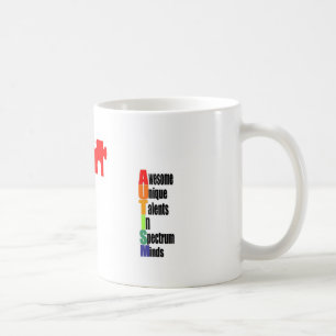 Taza De Café Talentos únicos impresionantes en mentes del
