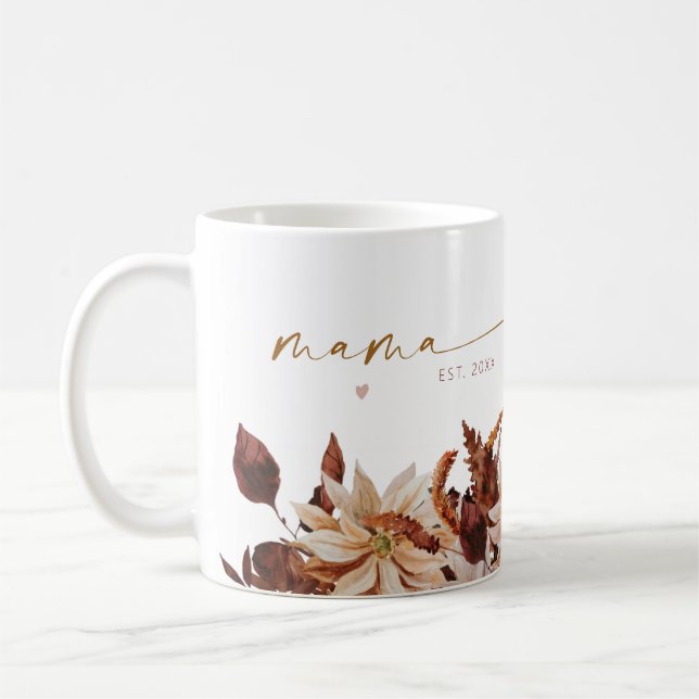 Taza De Café TALIA Bohemian Floral Mama Establecida (Izquierda)