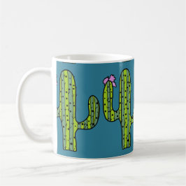 Taza De Café Tall & Pricky cactus mug