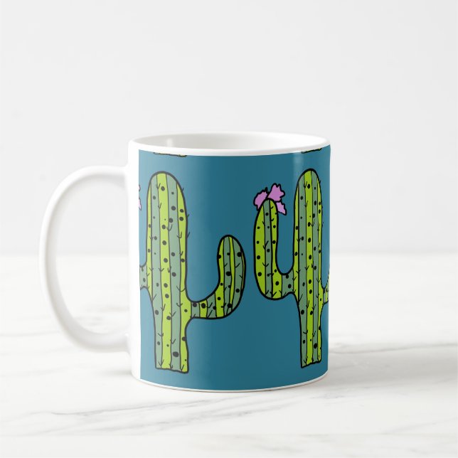 Taza De Café Tall & Pricky cactus mug (Izquierda)