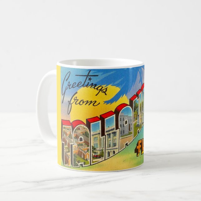 Taza De Café Tallahassee Greeting Mug (Anverso izquierdo)