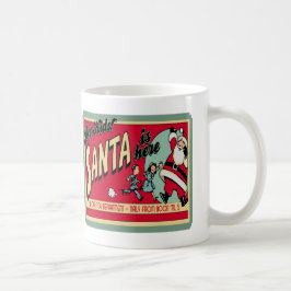 Taza De Café Taller de vacaciones para Navidades de Vintage San
