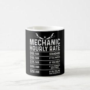Taza De Café Taller mecánico mecánico mecánico de regalo Ide