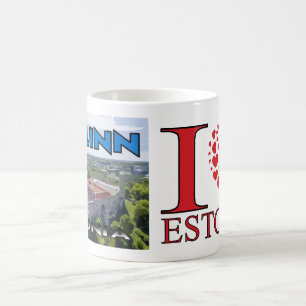Taza De Café Tallin, visita Estonia que amo