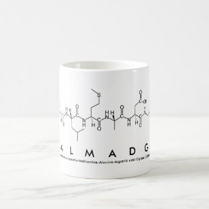 Taza De Café Talmadge peptide nombre mug