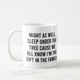 Taza De Café También Podrían Dormir Bajo La Familia De Regalos
