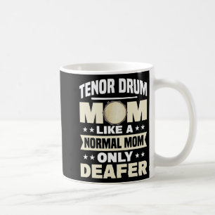 Taza De Café Tambor Mamá Banda de Marcha Día de las Madres Bate
