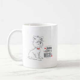Taza De Café Tambre de café Westie Terrier
