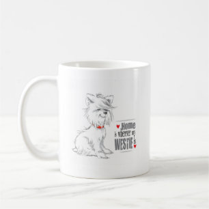 Taza De Café Tambre de café Westie Terrier