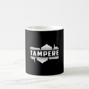 Taza De Café Tampere Finlandia City Skyline Cityscape Gift Idea