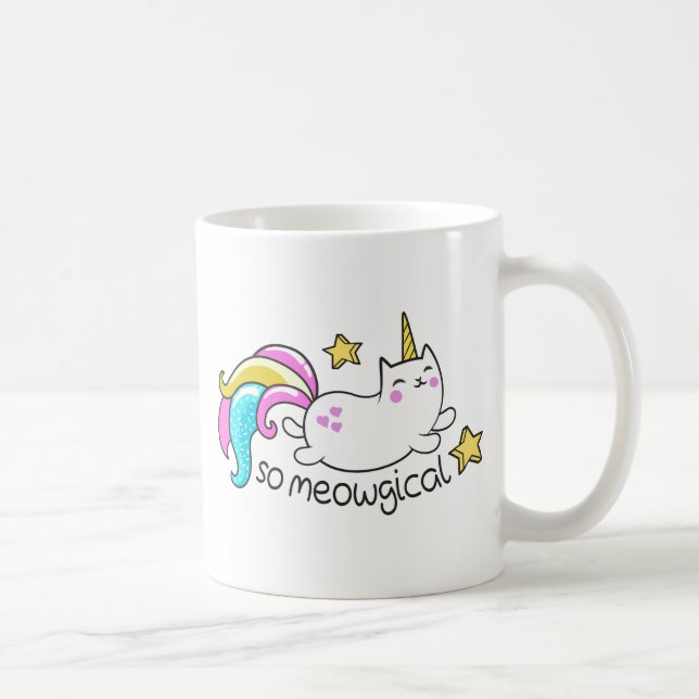Taza De Café Tan chispas lindas del purpurina del gatito del (Derecha)