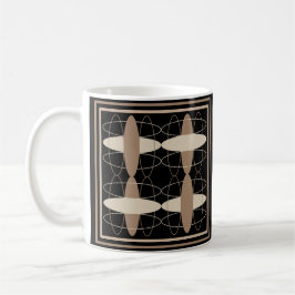 Taza De Café Tan en negro