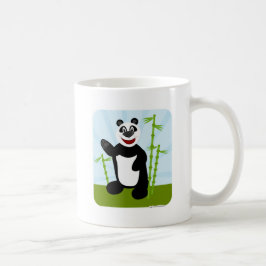 Taza De Café Tan lindo personaje de caricatura de Panda Pal de