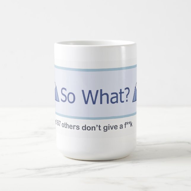 Taza De Café ¿Tan qué? (Botón de Facebook) (Centro)