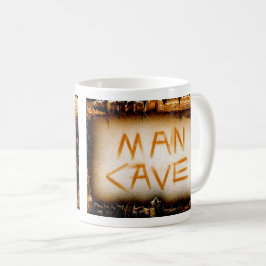 Taza De Café Tan Slate Cueva de Hombre
