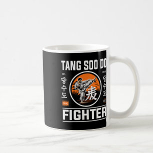 Taza De Café Tang Soo Do Fighter - Por El Ventilador Del Karate