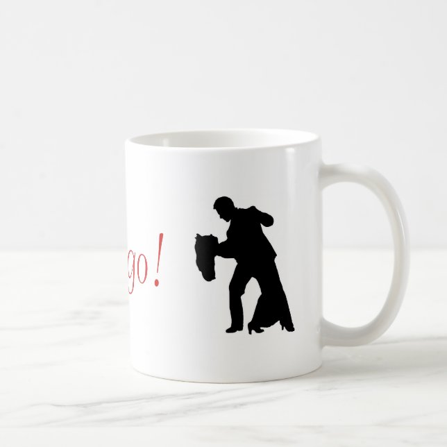 Taza De Café ¡Tango! Ballroom Couple Mug (Derecha)