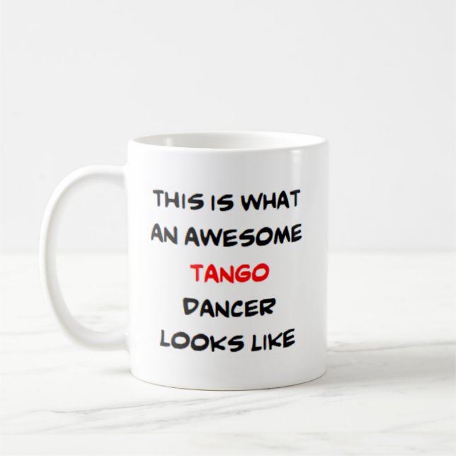 Taza De Café tango dancer, awesome (Izquierda)