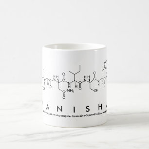 Taza De Café Tanisha peptide nombre mug
