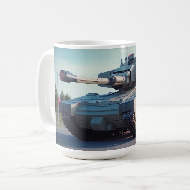 Taza De Café Tank de una realidad alternativa (Anverso izquierdo)
