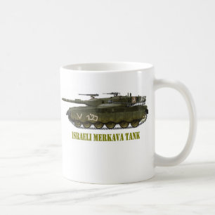 TAZA DE CAFÉ TANK ISRAELI MERKAVA