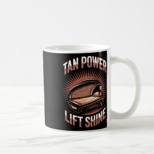 Taza De Café Tanning Bed Tan Power Gym Goers Bodybuilders Men T