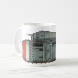 Taza De Café Tanque británico Mark 1