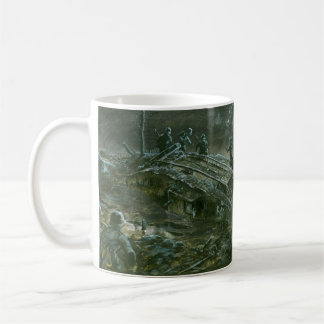 Taza De Café Tanque Mark IV de la Primera Guerra Mundial en tie