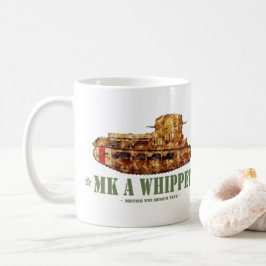 Taza De Café Tanque medio británico MK A Whippet de la Primera